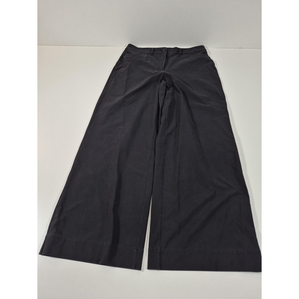 Lululemon City Sleek 5 Pocket High-Rise Wide-Leg Pant Full Length Black 32